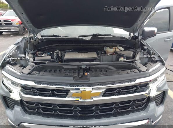 2GCPACED7R1173069 2024 CHEVROLET SILVERADO Gray Rear view