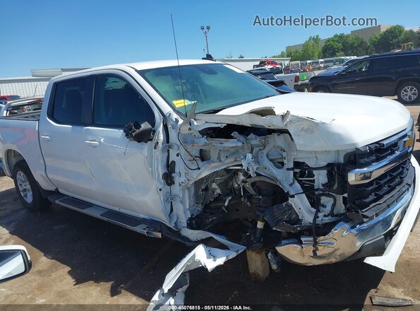 2GCPACED9R1185529 2024 CHEVROLET SILVERADO White Widok wnętrza 360 stopni