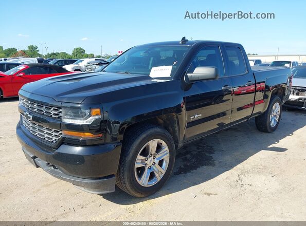 2GCRCMEC0K1173260 2019 CHEVROLET SILVERADO Black Передня ліва чверть