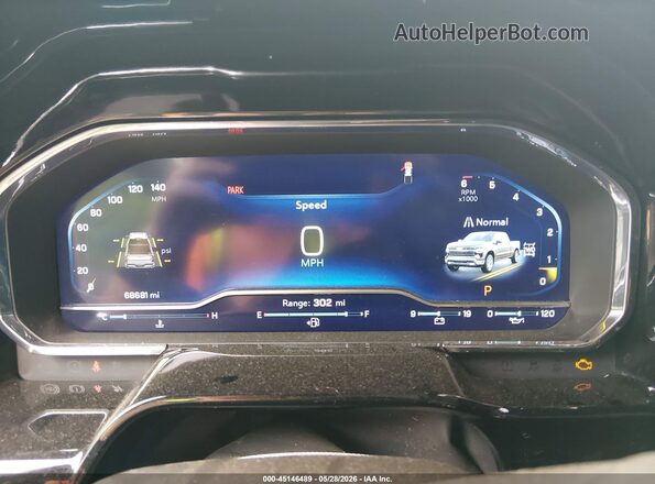 2GCUDDED0P1131372 2023 CHEVROLET SILVERADO White უკანა სავარძლების ხედი
