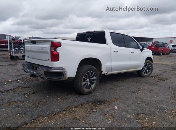 2GCUDDED0P1131372 2023 CHEVROLET SILVERADO White უკანა მარჯვენა