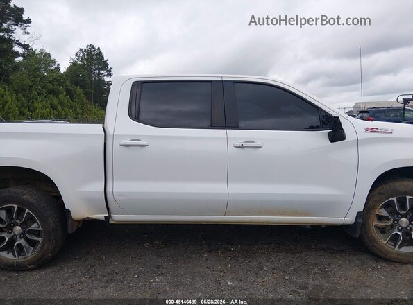 2GCUDDED0P1131372 2023 CHEVROLET SILVERADO White უკანა სალონის ხედი