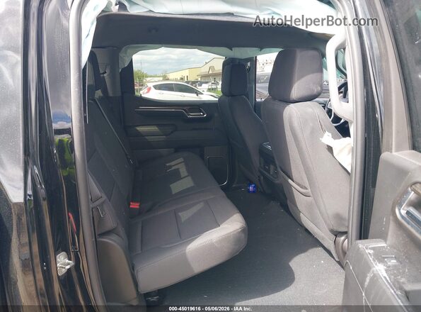 2GCUDDED0P1152853 2023 CHEVROLET SILVERADO Черный Вид наклейки с VIN-кодом