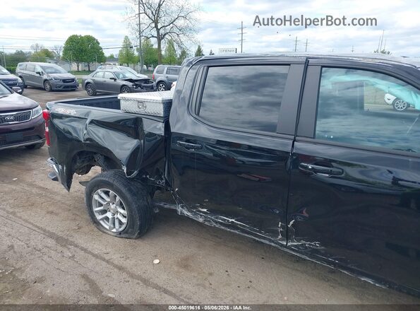 2GCUDDED0P1152853 2023 CHEVROLET SILVERADO Черный Вид спереди
