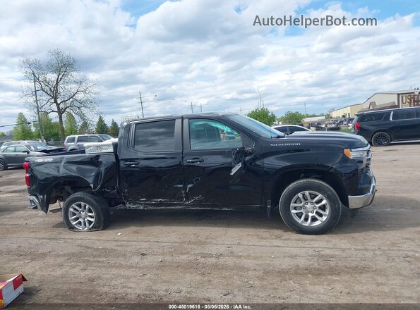 2GCUDDED0P1152853 2023 CHEVROLET SILVERADO Черный Вид задней части салона