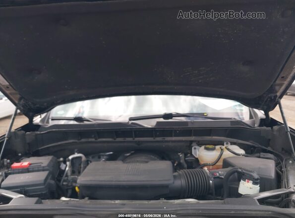 2GCUDDED0P1152853 2023 CHEVROLET SILVERADO Черный Вид сзади