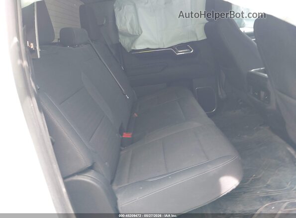 2GCUDEED0P1130633 2023 CHEVROLET SILVERADO White Вид наклейки з VIN-кодом