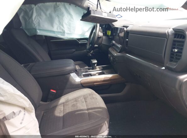 2GCUDEED0P1130633 2023 CHEVROLET SILVERADO White Вид салону спереду