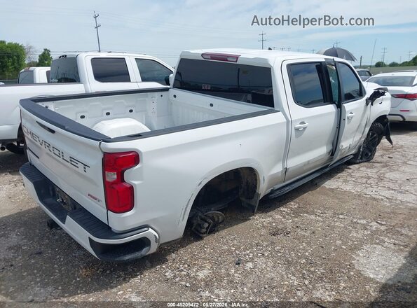 2GCUDEED0P1130633 2023 CHEVROLET SILVERADO White Задня права чверть