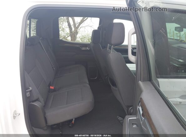 2GCUDEED2P1133890 2023 CHEVROLET SILVERADO White VIN կոդի պիտակի տեսք