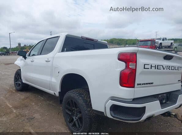 2GCUDEED2P1133890 2023 CHEVROLET SILVERADO White Հետևի ձախ