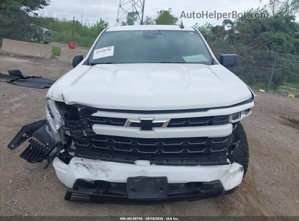2GCUDEED2P1133890 2023 CHEVROLET SILVERADO White Սարքավորումների վահանակի տեսք