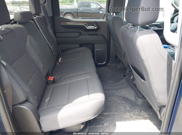 2GCUDEED2P1137101 2023 CHEVROLET SILVERADO Dark Blue Вид наклейки з VIN-кодом