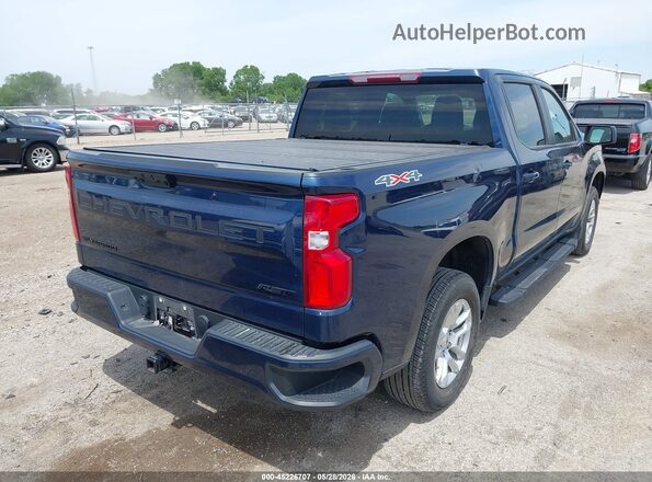 2GCUDEED2P1137101 2023 CHEVROLET SILVERADO Dark Blue Задня права чверть