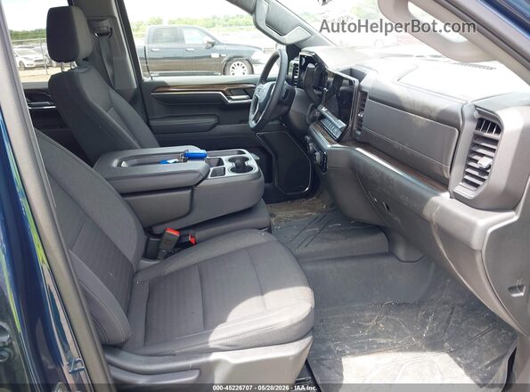 2GCUDEED2P1137101 2023 CHEVROLET SILVERADO Dark Blue Вид салону спереду