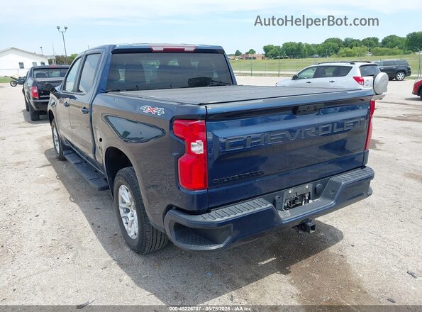 2GCUDEED2P1137101 2023 CHEVROLET SILVERADO Dark Blue Задня ліва чверть