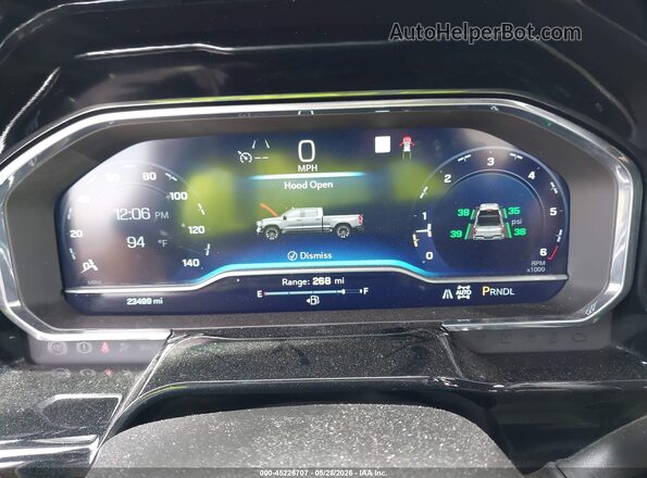 2GCUDEED2P1137101 2023 CHEVROLET SILVERADO Dark Blue Вид задніх сидінь