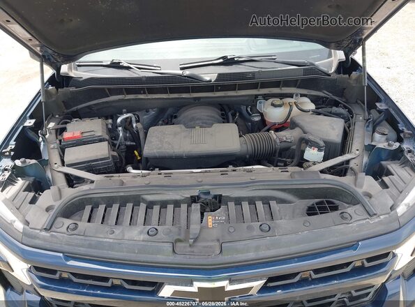 2GCUDEED2P1137101 2023 CHEVROLET SILVERADO Dark Blue Вид ззаду