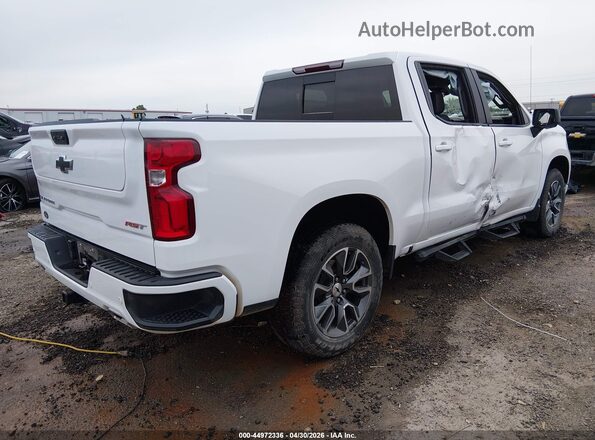 2GCUDEED5P1150764 2023 CHEVROLET SILVERADO White უკანა მარჯვენა