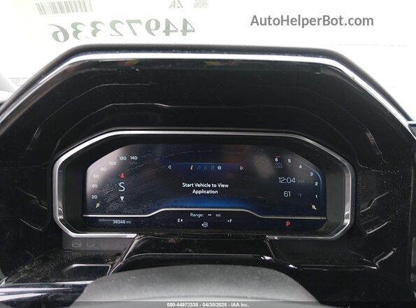 2GCUDEED5P1150764 2023 CHEVROLET SILVERADO White უკანა სავარძლების ხედი