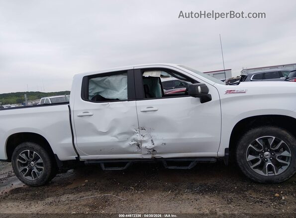 2GCUDEED5P1150764 2023 CHEVROLET SILVERADO White უკანა სალონის ხედი