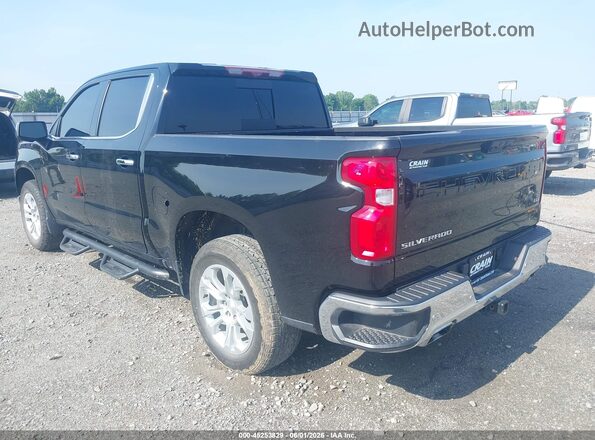 2GCUDGED5R1173217 2024 CHEVROLET SILVERADO Черный Задняя левая четверть