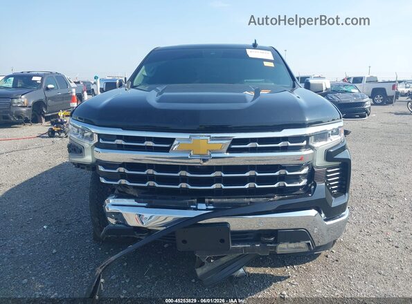 2GCUDGED5R1173217 2024 CHEVROLET SILVERADO Черный Вид задней части салона