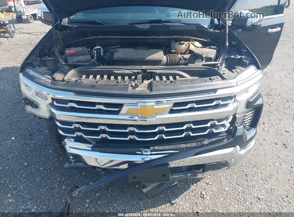 2GCUDGED5R1173217 2024 CHEVROLET SILVERADO Черный Вид сзади
