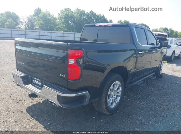 2GCUDGED5R1173217 2024 CHEVROLET SILVERADO Черный Задняя правая четверть
