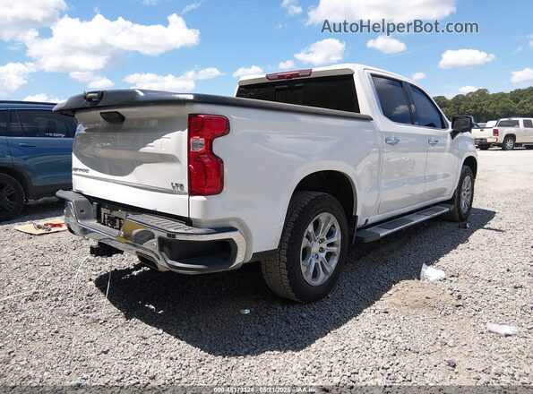 2GCUDGED9R1198136 2024 CHEVROLET SILVERADO White უკანა მარჯვენა