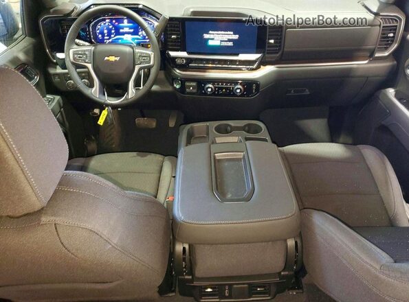 2GCUKDED2T1157701 2026 CHEVROLET SILVERADO Black Вид панелі приладів