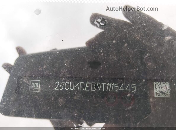 2GCUKDED9T1115445 2026 CHEVROLET SILVERADO Black ძრავის განყოფილების ხედი