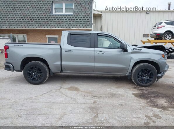 2GCUKEED0S1196808 2025 CHEVROLET SILVERADO Gray Սալոնի հետևի տեսք