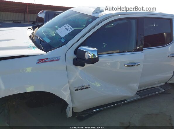 2GCUKGED2S1139764 2025 CHEVROLET SILVERADO White Դիմացի տեսք