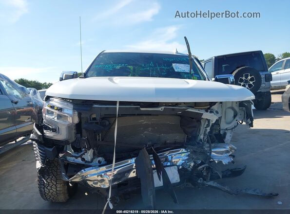 2GCUKGED2S1139764 2025 CHEVROLET SILVERADO White Սալոնի հետևի տեսք