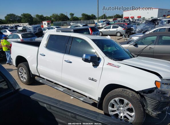 2GCUKGED2S1139764 2025 CHEVROLET SILVERADO White Սալոնի 360 աստիճան տեսք