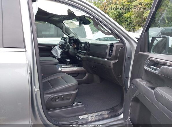 2GCUKGED8S1181372 2025 CHEVROLET SILVERADO Gray Սալոնի դիմացի տեսք