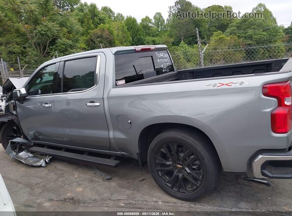 2GCUKGED8S1181372 2025 CHEVROLET SILVERADO Gray Սալոնի 360 աստիճան տեսք