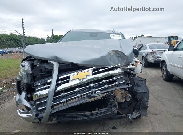 2GCUKGED8S1181372 2025 CHEVROLET SILVERADO Gray Սարքավորումների վահանակի տեսք