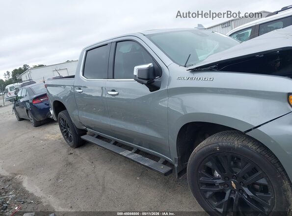 2GCUKGED8S1181372 2025 CHEVROLET SILVERADO Gray Սալոնի հետևի տեսք