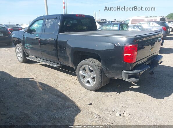 2GCVKMEC1K1244578 2019 CHEVROLET SILVERADO Black Հետևի ձախ