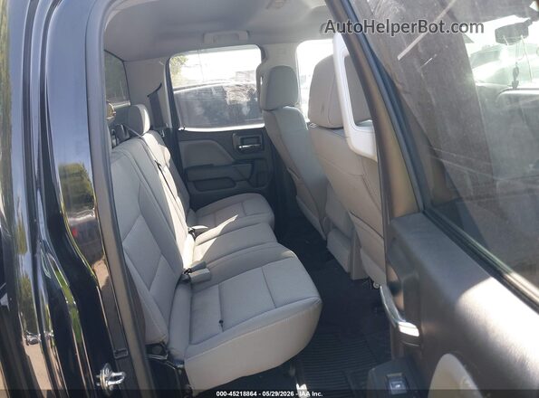 2GCVKMEC1K1244578 2019 CHEVROLET SILVERADO Black VIN կոդի պիտակի տեսք