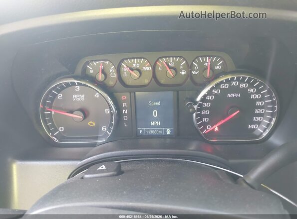 2GCVKMEC1K1244578 2019 CHEVROLET SILVERADO Black Հետևի նստատեղերի տեսք