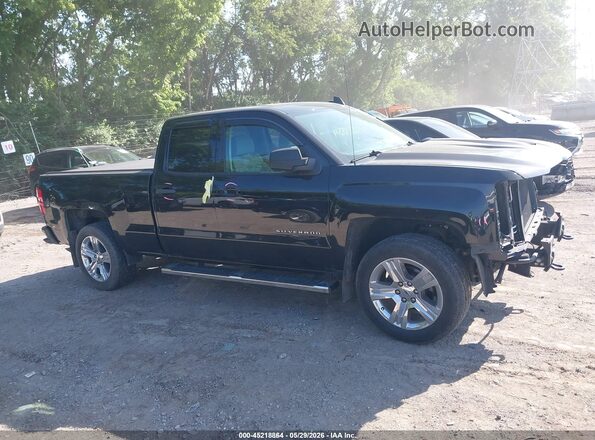 2GCVKMEC1K1244578 2019 CHEVROLET SILVERADO Black Սալոնի հետևի տեսք