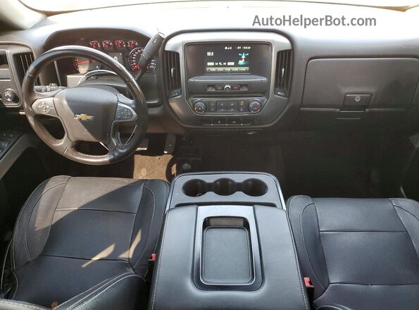 2GCVKMEC4K1210280 2019 CHEVROLET SILVERADO Black Vista del salpicadero