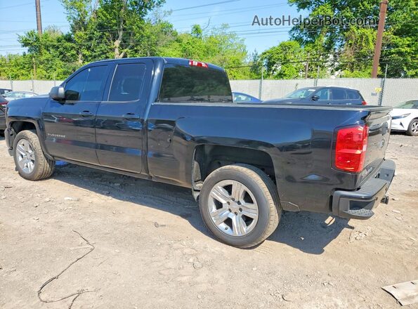 2GCVKMEC4K1210280 2019 CHEVROLET SILVERADO Black Trasero izquierdo