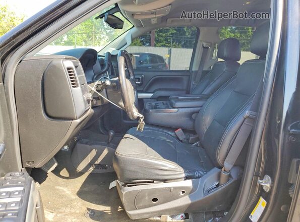 2GCVKMEC4K1210280 2019 CHEVROLET SILVERADO Black Vista interior delantera