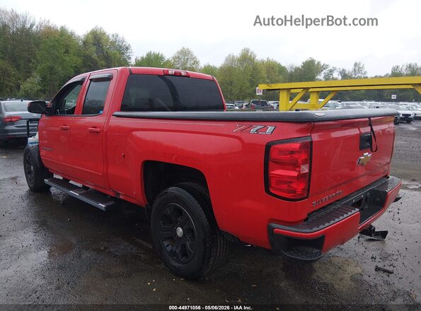 2GCVKPEC7K1103077 2019 CHEVROLET SILVERADO Red Հետևի ձախ