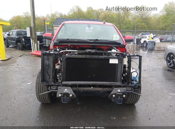 2GCVKPEC7K1103077 2019 CHEVROLET SILVERADO Red Սալոնի հետևի տեսք
