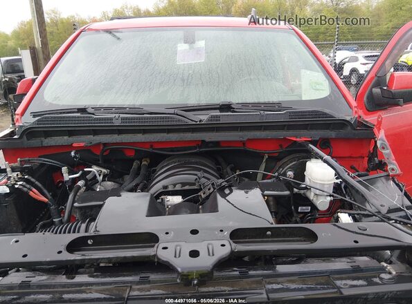 2GCVKPEC7K1103077 2019 CHEVROLET SILVERADO Red Հետևի տեսք